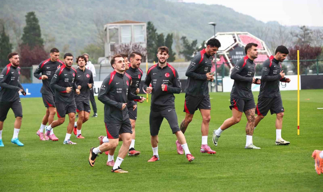 A Milli Futbol Takımı, Bulgaristan maçı hazırlıklarını sürdürdü