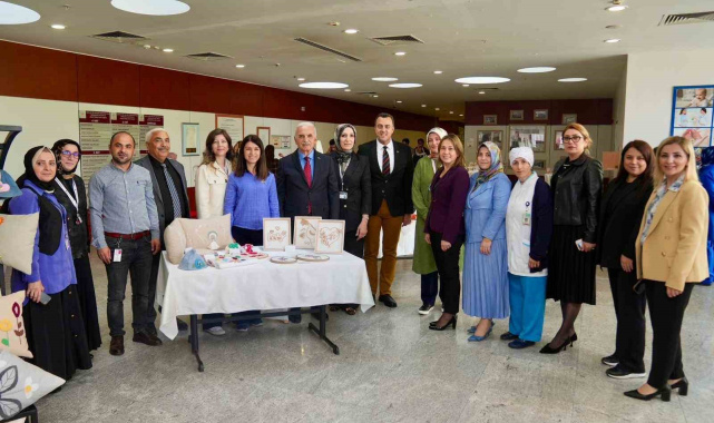 Akademi Ümraniye'den hastane personeli için el sanatları atölyeleri