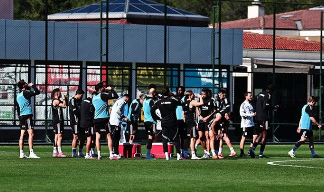 Beşiktaş, Fenerbahçe derbisinin hazırlıklarını sürdürdü