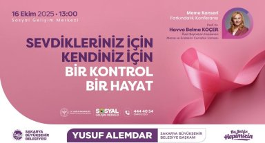 Bir kontrol, bir hayat: Meme kanserine karşı farkındalık buluşması SGM'de