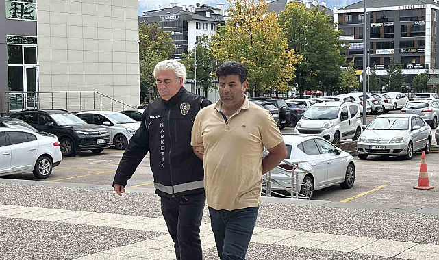 Bolu'da aracın dingillerine gizlenmiş 7 kilo uyuşturucu ele geçirildi
