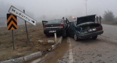 Bolu'da sürekli kazaların yaşandığı kavşakta yine kaza: 4 yaralı