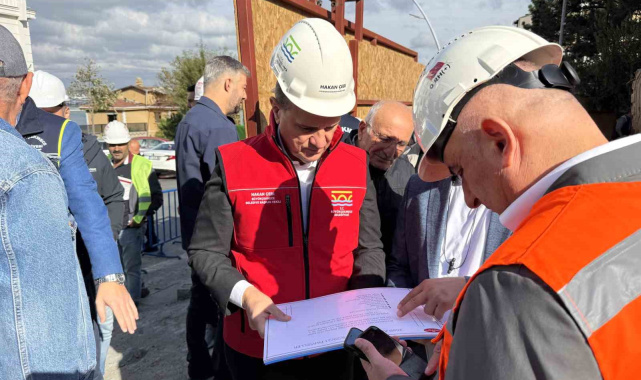 Büyükçekmece'de 47 yıllık deprem riskli sitede kentsel dönüşüm çalışması