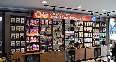 Çölyak hastalarına büyük kolaylık: Glütensiz ürün satış noktası yoğun ilgi görüyor