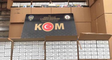 Düzce'de kaçakçılara göz açtırılmıyor