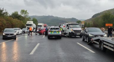 Düzce'de yılın 9 ayında 2 bin 16 trafik kazası meydana geldi
