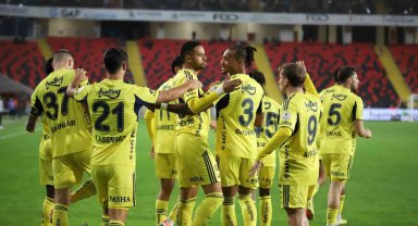 Fenerbahçe, Gaziantep FK'yı üst üste 10. kez mağlup etti
