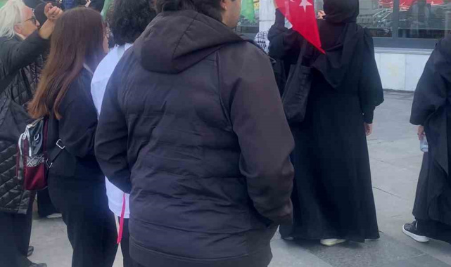 İstanbul'da İsrail protestoları sürüyor
