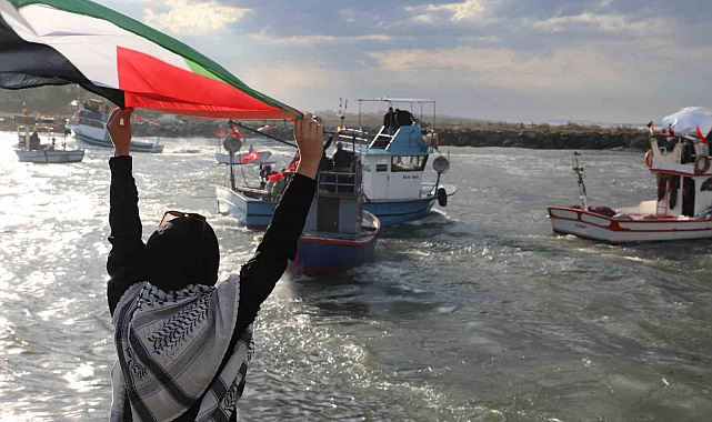 KARASU'DA SUMUD FİLOSU'NA DESTEK