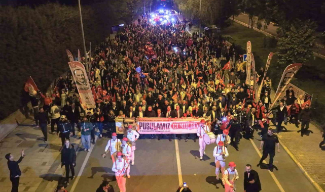 Küçükçekmece'de Cumhuriyet coşkusu
