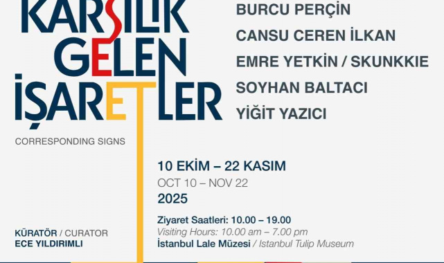 Lale Müzesi 'Birbirine Karşılık Gelen İşaretler' sergisi ile yeniden kapılarını açıyor