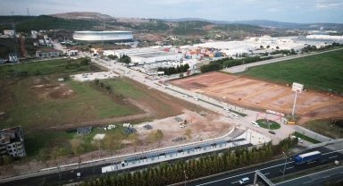 Milli maç için 220 dönümlük dev organizasyon alanı hazır