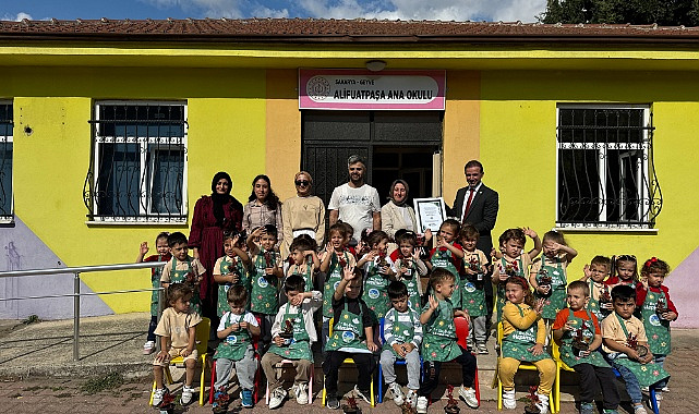 Minik Bahçıvanlar Doğayla Buluştu