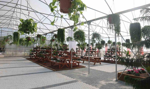 Sanayi kentinde doğayla buluşma noktası hizmete girdi