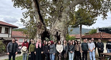 SAÜ öğrencileri tarihin ve doğanın güzellikleriyle buluştu