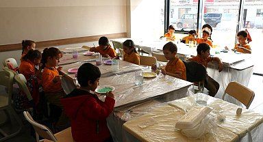 SGM'de misafir öğrenciler yeteneklerini keşfetti