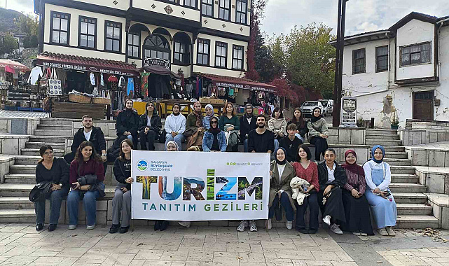 SUBÜ turizm öğrencileri tanıtım gezisinde buluştu