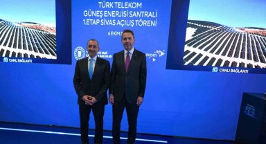 Türk Telekom Sivas'taki GES yatırımını 5G ile İstanbul'dan açtı