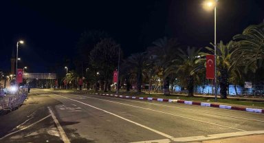 Vatan Caddesi Cumhuriyet Bayramı kutlamaları öncesi trafiğe kapatıldı