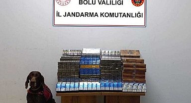 Yolcu otobüsünde bin 650 paket kaçak sigara ele geçirildi