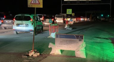 Arnavutköy Çevre Yolu'nda İSKİ çalışması çileye dönüştü