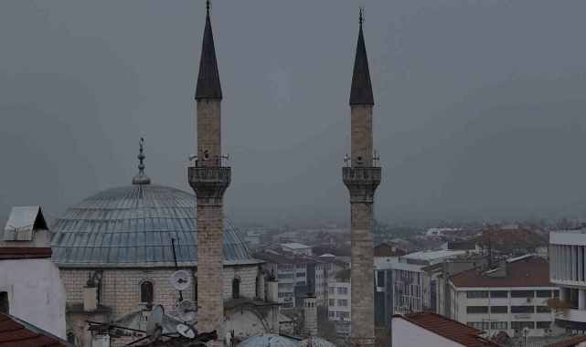 Bolu'da sis etkili oluyor: Sis tabakası böyle görüntülendi