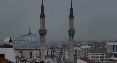 Bolu'da sis etkili oluyor: Sis tabakası böyle görüntülendi