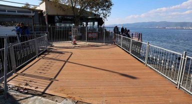 Değirmendere'nin yeni köprüsü hem güvenli hem estetik