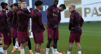 Galatasaray, Union Saint-Gilloise maçı hazırlıklarını tamamladı