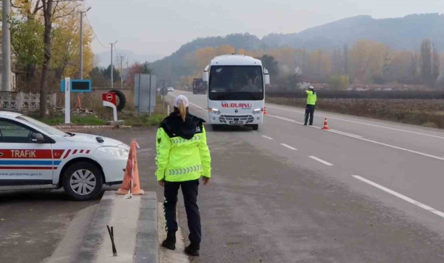 Jandarmadan yolcu otobüslerine sivil denetim
