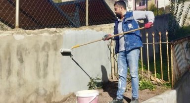 Körfez'de okullara estetik dokunuş