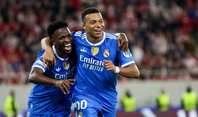 Real Madrid, Mbappe'nin 4 golüyle kazandı