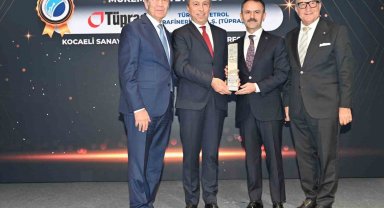Tüpraş'a Kocaeli Sanayi Odası'ndan 'Sürdürülebilirlikte Mükemmeliyet' ödülü