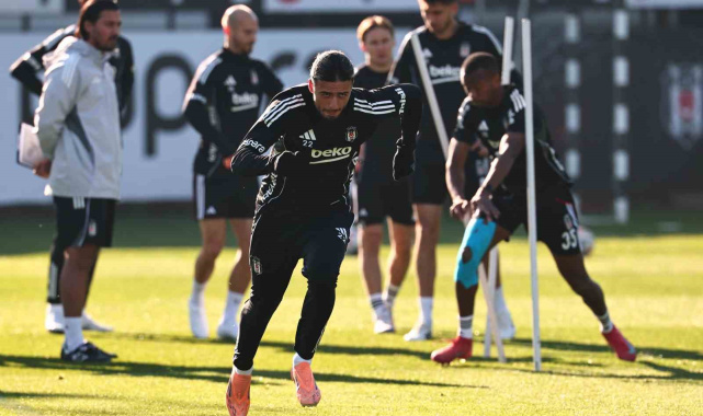 Beşiktaş, Çaykur Rizespor maçının hazırlıklarını sürdürdü