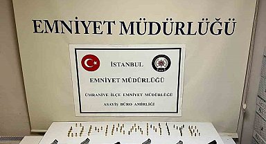 İstanbul'da yasa dışı silah ticareti operasyonu: 1 şüpheli yakalandı