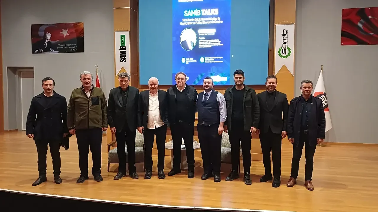 SAMİB Talks’un 2. Bölümünde Şansal Büyüka’dan 'Hayat, Spor ve Futbol Ekonomisi' üzerine dolu dolu bir söyleşi