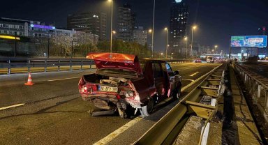 Şişli'de 3 araç birbirine girdi: 1 ağır 2 yaralı