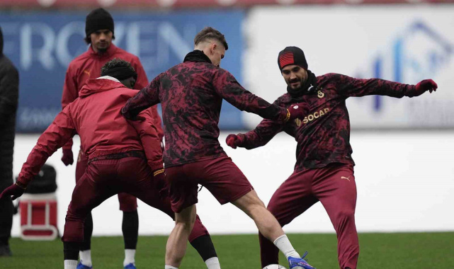 Galatasaray, Atletico Madrid maçı hazırlıklarını sürdürdü