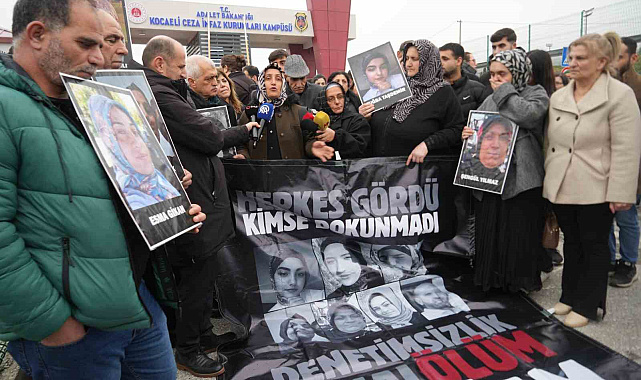 7 kişinin öldüğü yangın davasında aileler gözyaşlarına boğuldu