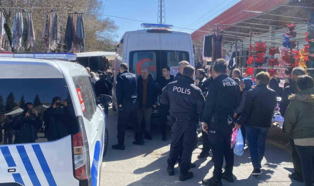 Bolu'da pazarda iki inşaat firması yetkilileri kavga etti: 3 yaralı