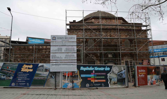 Gebze'de 5 asırlık tarihi hamam restorasyonla ayağa kaldırılıyor