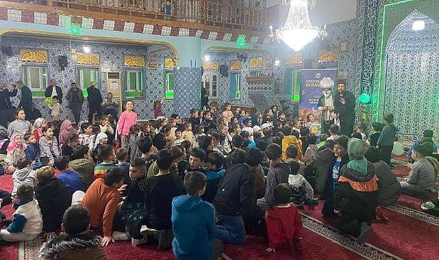 Karapürçek’te Camide Çocuklara Ramazan Etkinliği