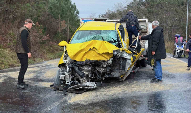Sarıyer'de hatalı sollama zincirleme kazaya neden oldu: 1 ölü, 4 yaralı