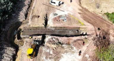 Alikahya TEM Bağlantı Yolu Projesi'nde çalışmalar sürüyor