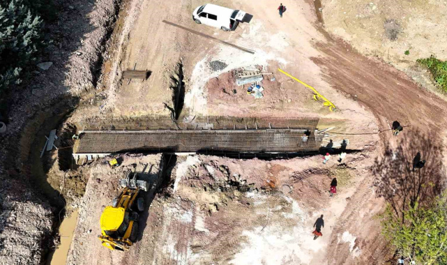 Alikahya TEM Bağlantı Yolu Projesi'nde çalışmalar sürüyor