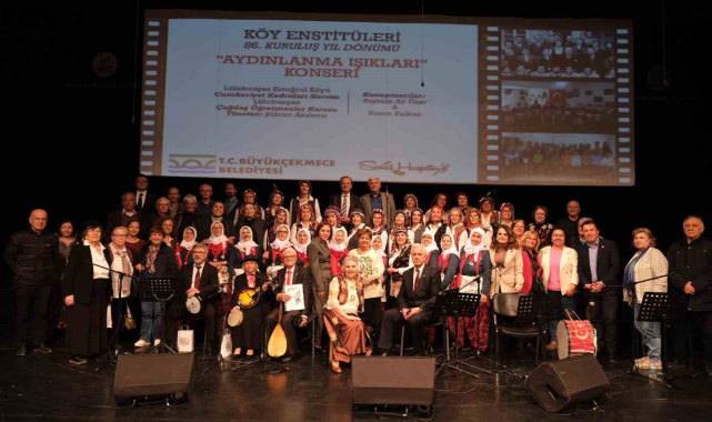 Aydınlanmanın Projesi Köy Enstitüleri Büyükçekmece'de yaşatıldı