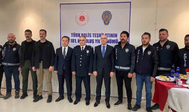 Başsavcı Mehmet Beşir Güven polislerin polis haftasını kutladı