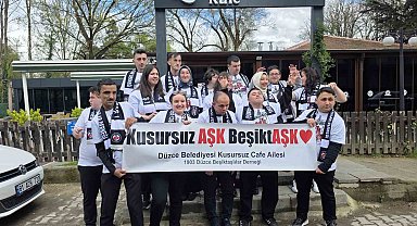 Beşiktaş, kafe çalışanı özel bireyleri ağırladı