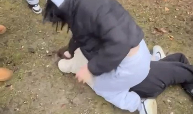 Bolu'da liseli kızı acımasızca darp ettiler