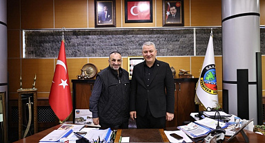 Candan’dan Başkan Çelik’e ziyaret